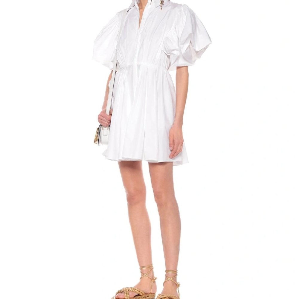 Valentino Cotton Midi Dress